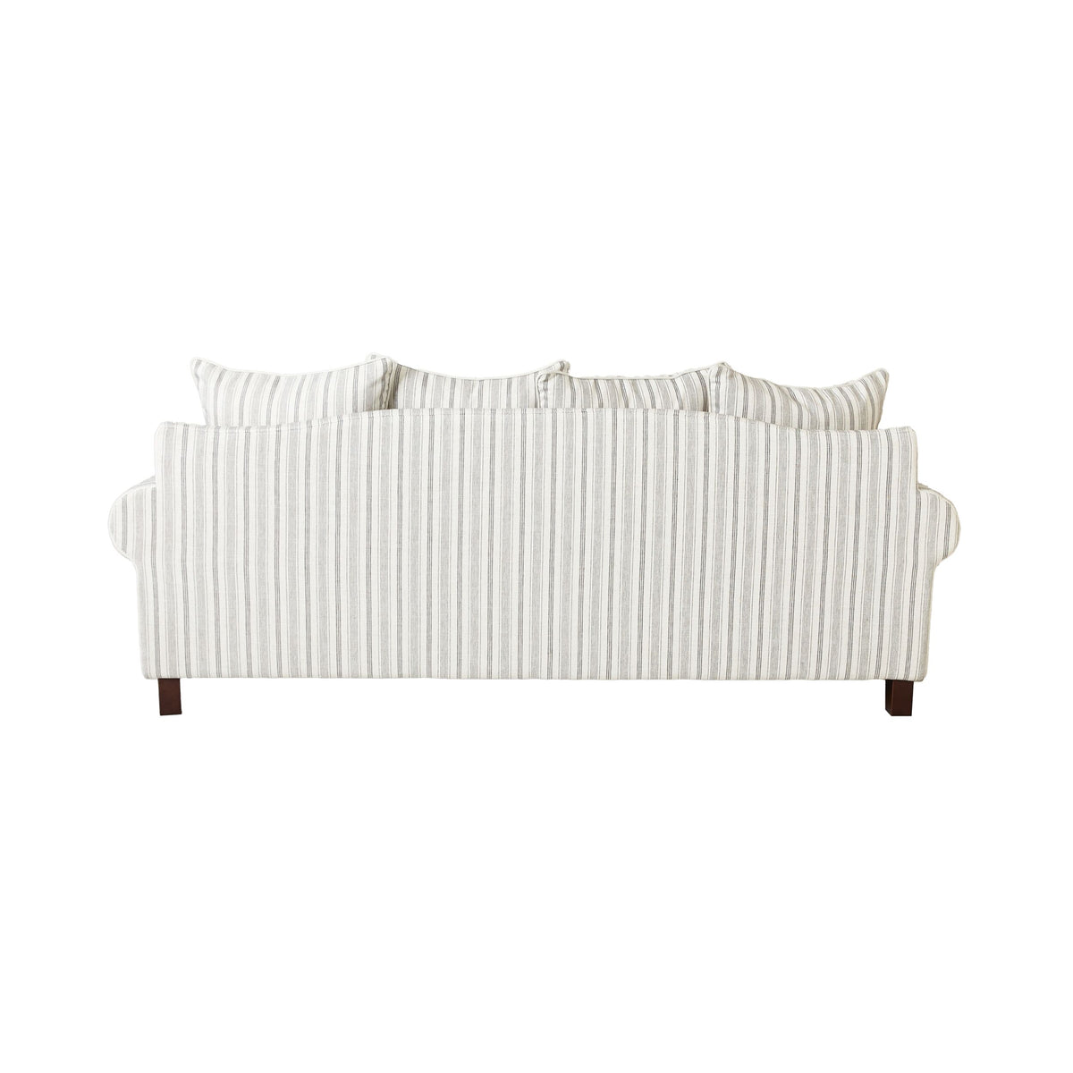 Lisette 3.5 Seater Deep Sofa Linen Stripe
