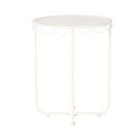 Bonnie Side Table 44cm White