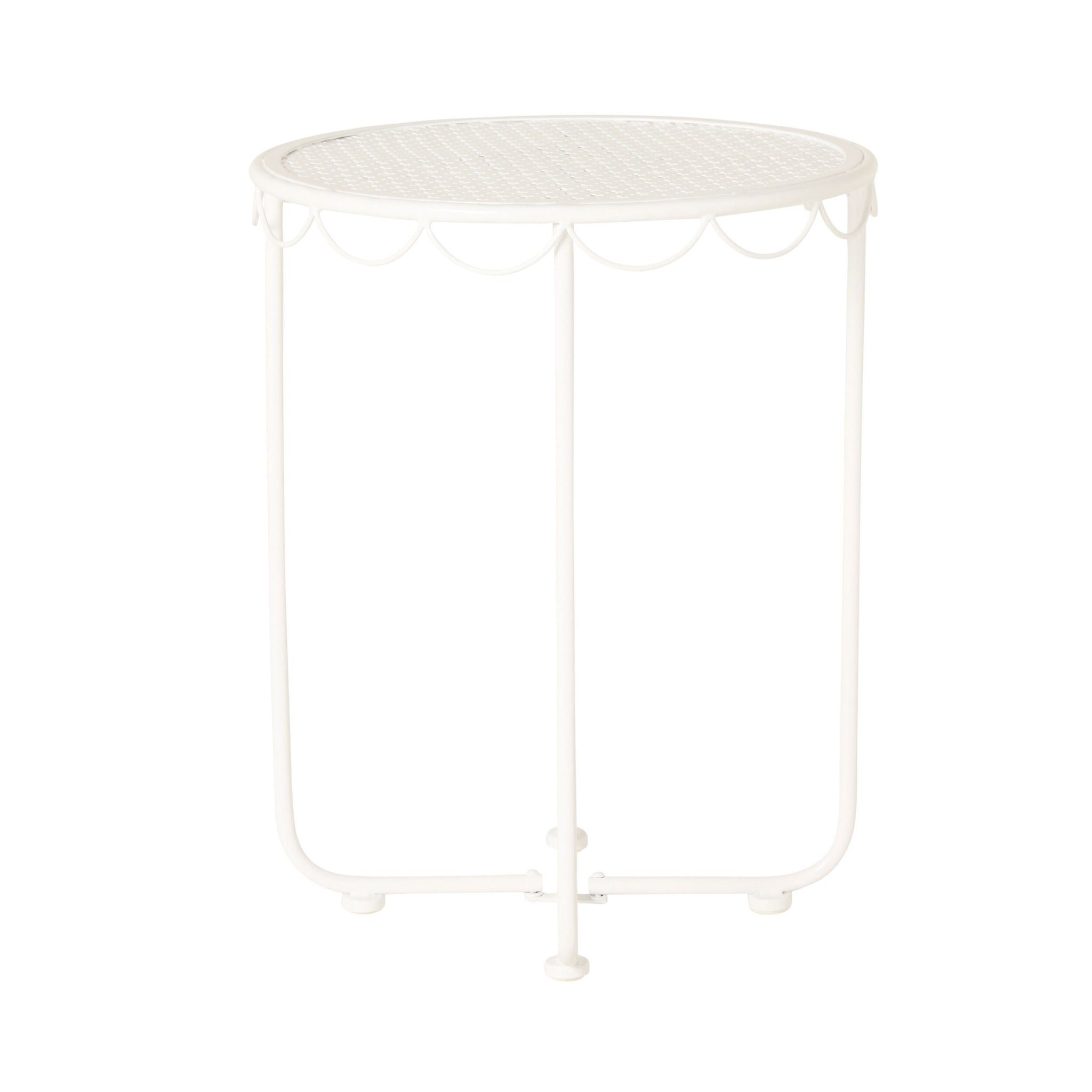Bonnie Side Table 44cm White