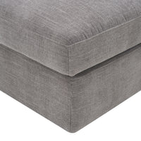 Laze Ottoman Twilight Grey