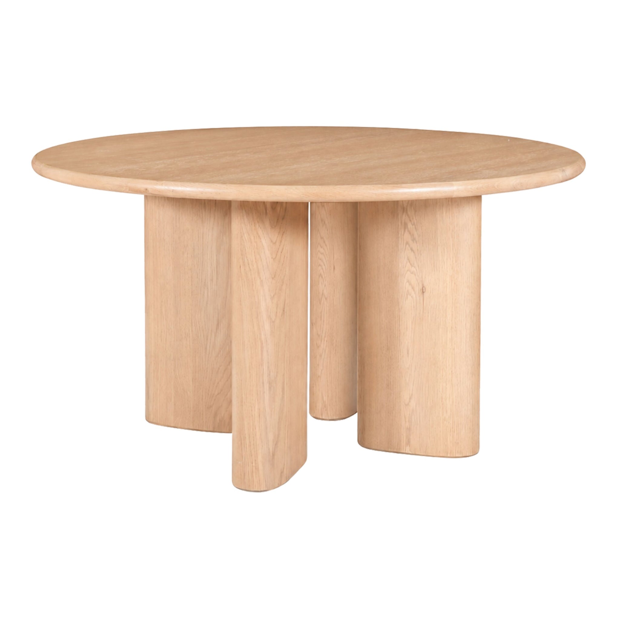Dempsey Dining Table Round 140cm Natural