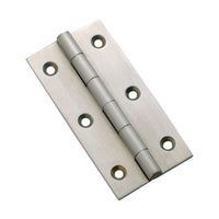 3124 Cabinet Hinge Fixed Pin Satin Chrome H76xW41mm