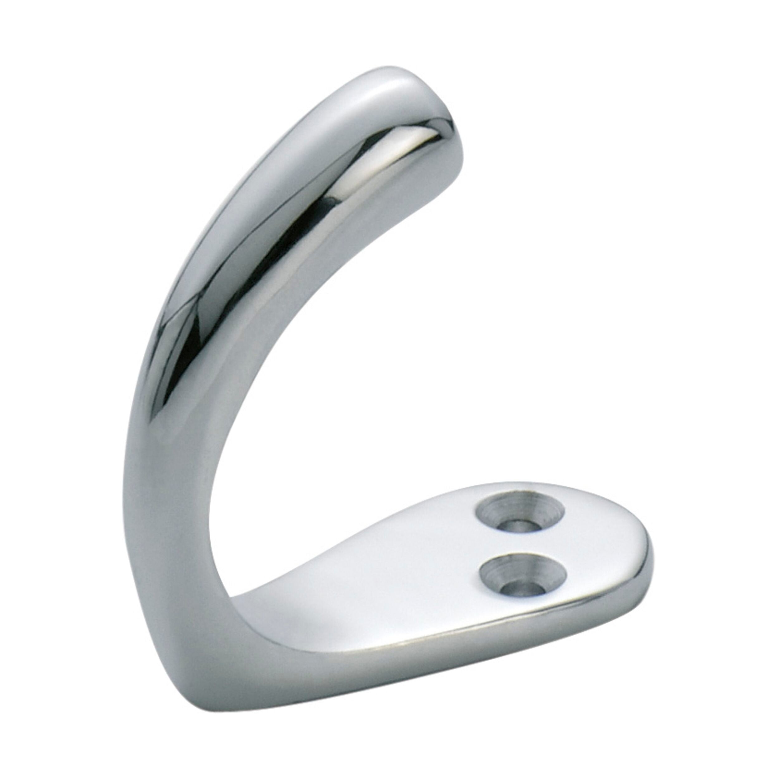 3964 Robe Hook Single Chrome Plated H45xP42mm