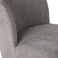 Amala Swivel Occasional Chair Granite Grey Weave