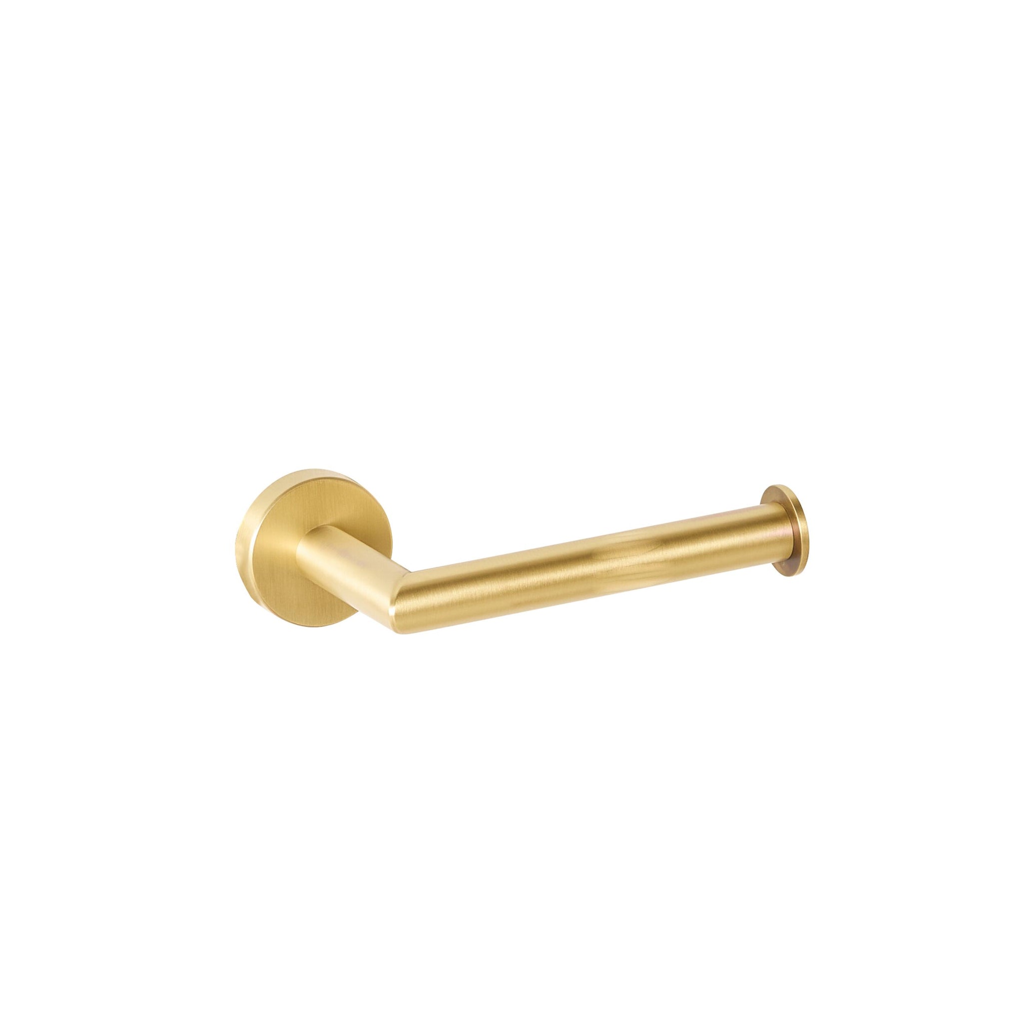 Harper Toilet Roll Holder Brushed Brass