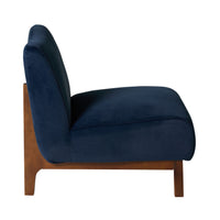 Lenne Occasional Chair Velvet Indigo