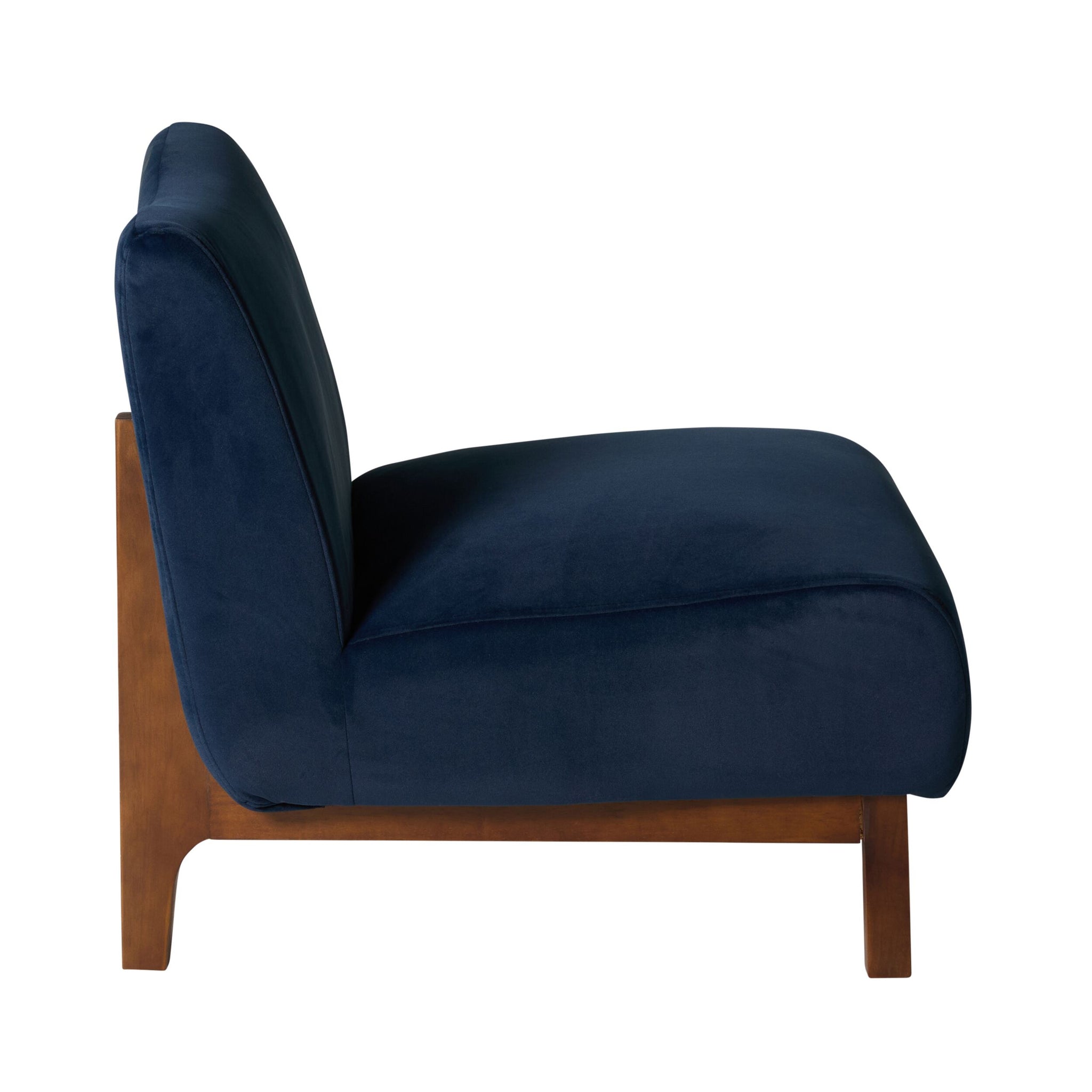 Lenne Occasional Chair Velvet Indigo