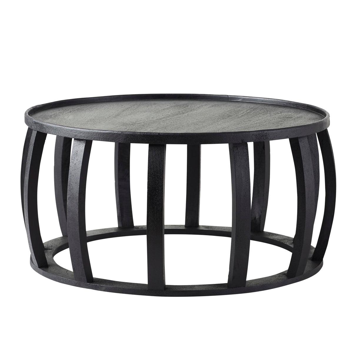 Ink Round Coffee Table Black – Early Settler Au