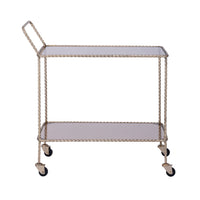 Nautilus Iron Drinks Trolley Gold