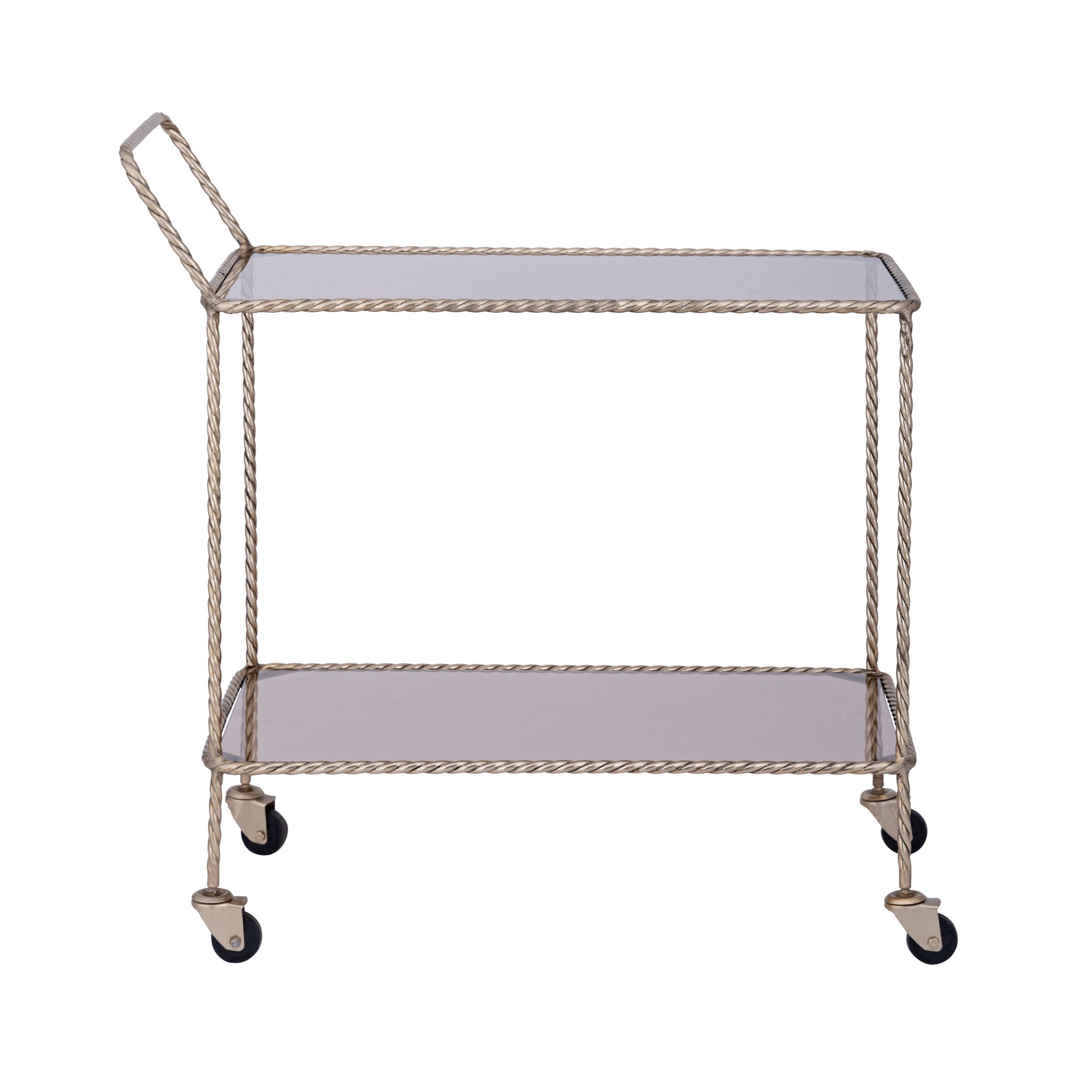 Nautilus Iron Drinks Trolley Gold