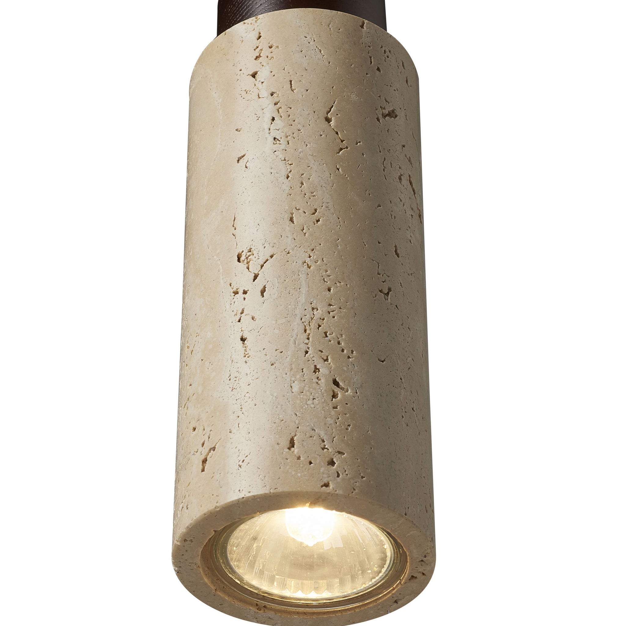 Rayla Travertine Pendant 7x21cm