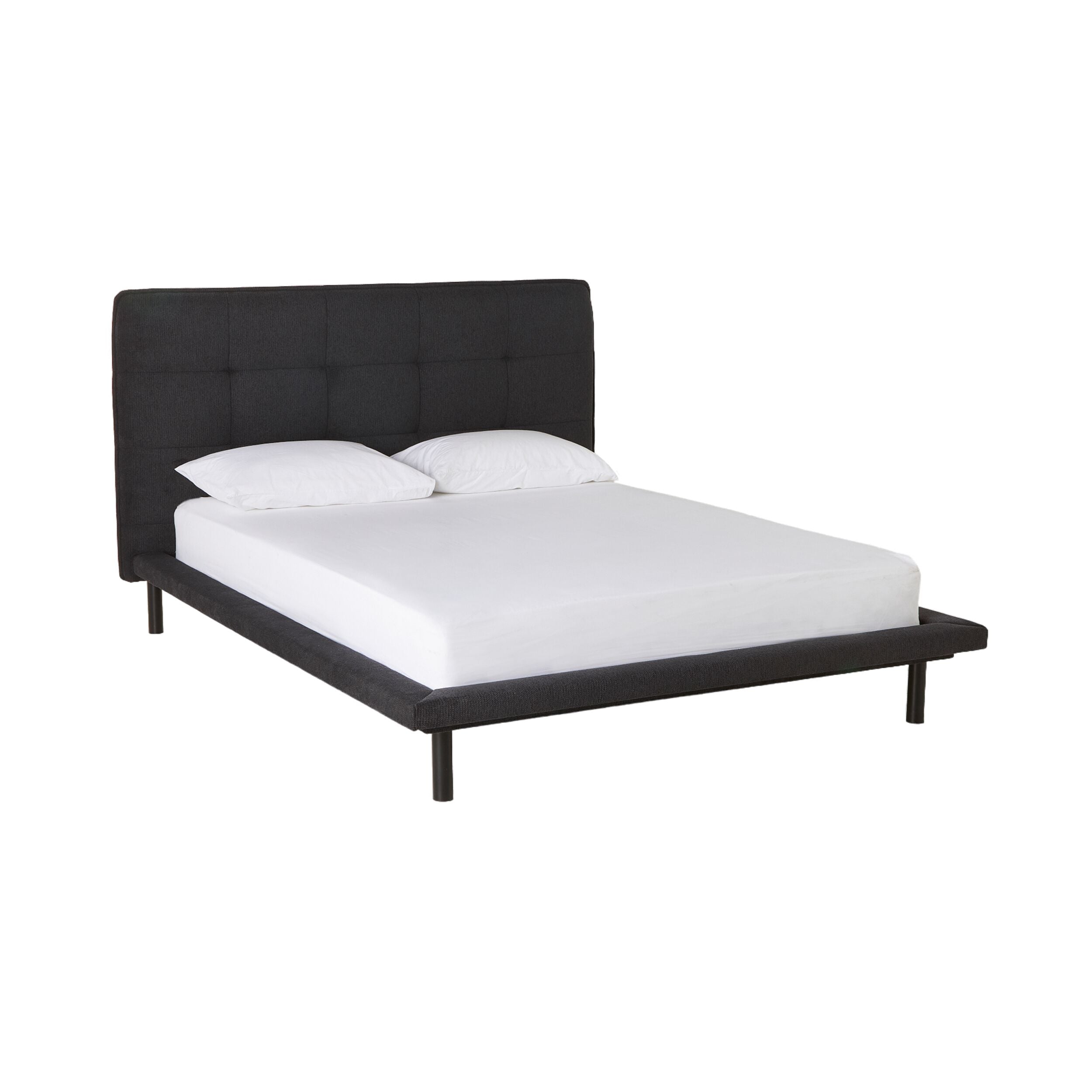 City Bed King Black