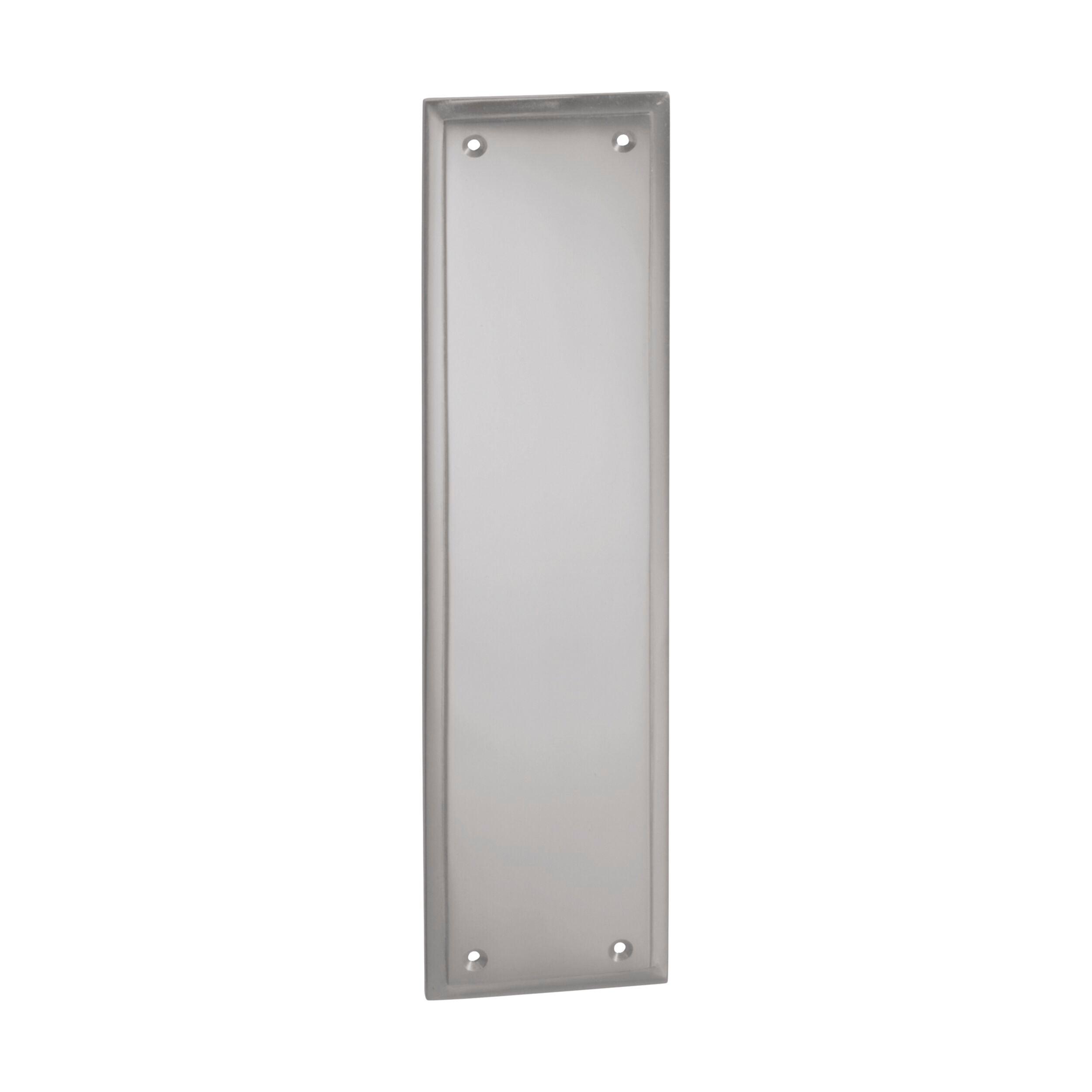 1276 Push Plate Milton Satin Chrome H300xW75mm