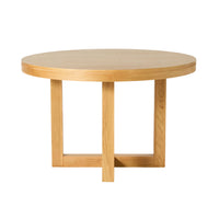 Avalon Round Dining Table Light Oak