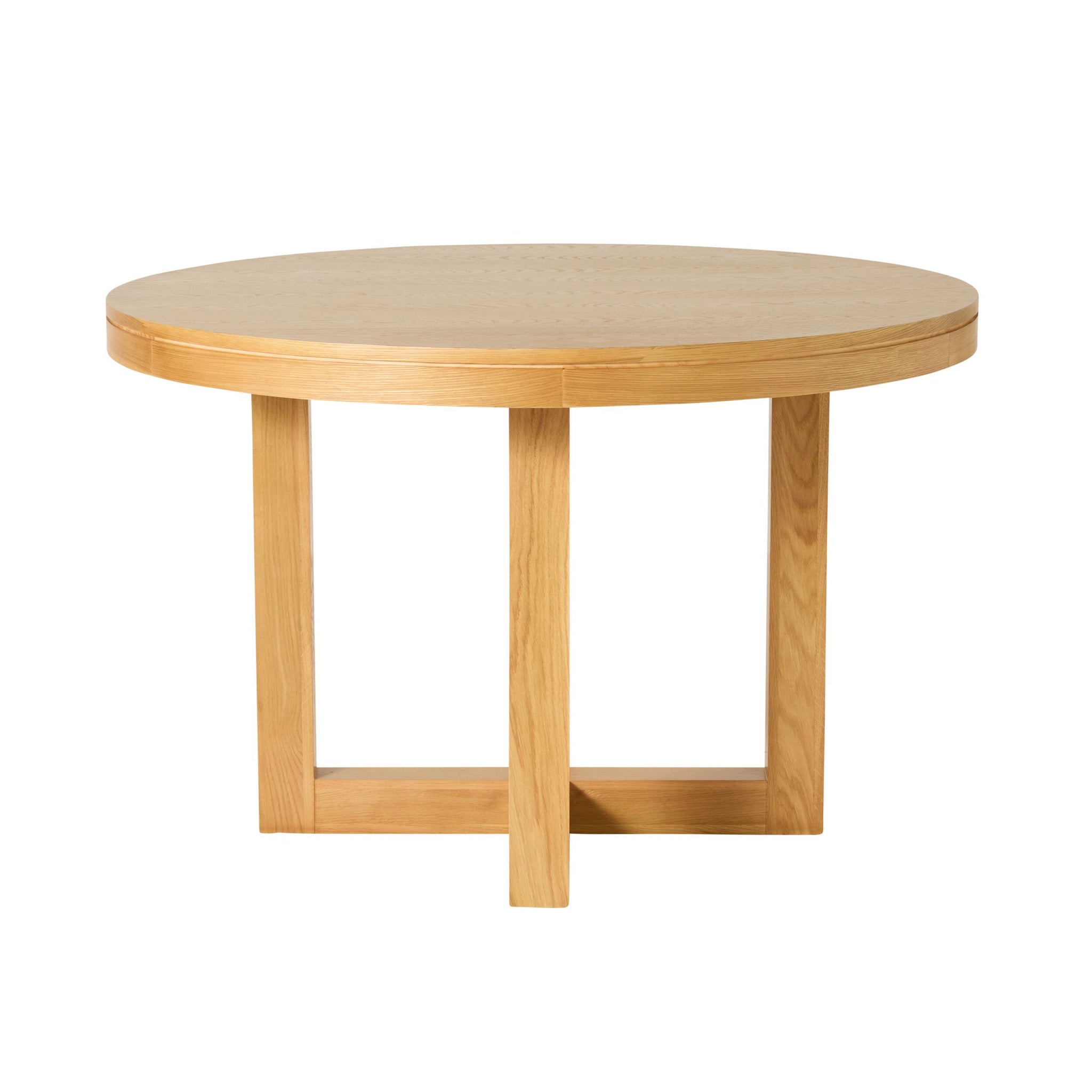 Avalon Round Dining Table Light Oak