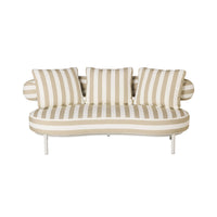 Parri Sofa Taupe Stripe