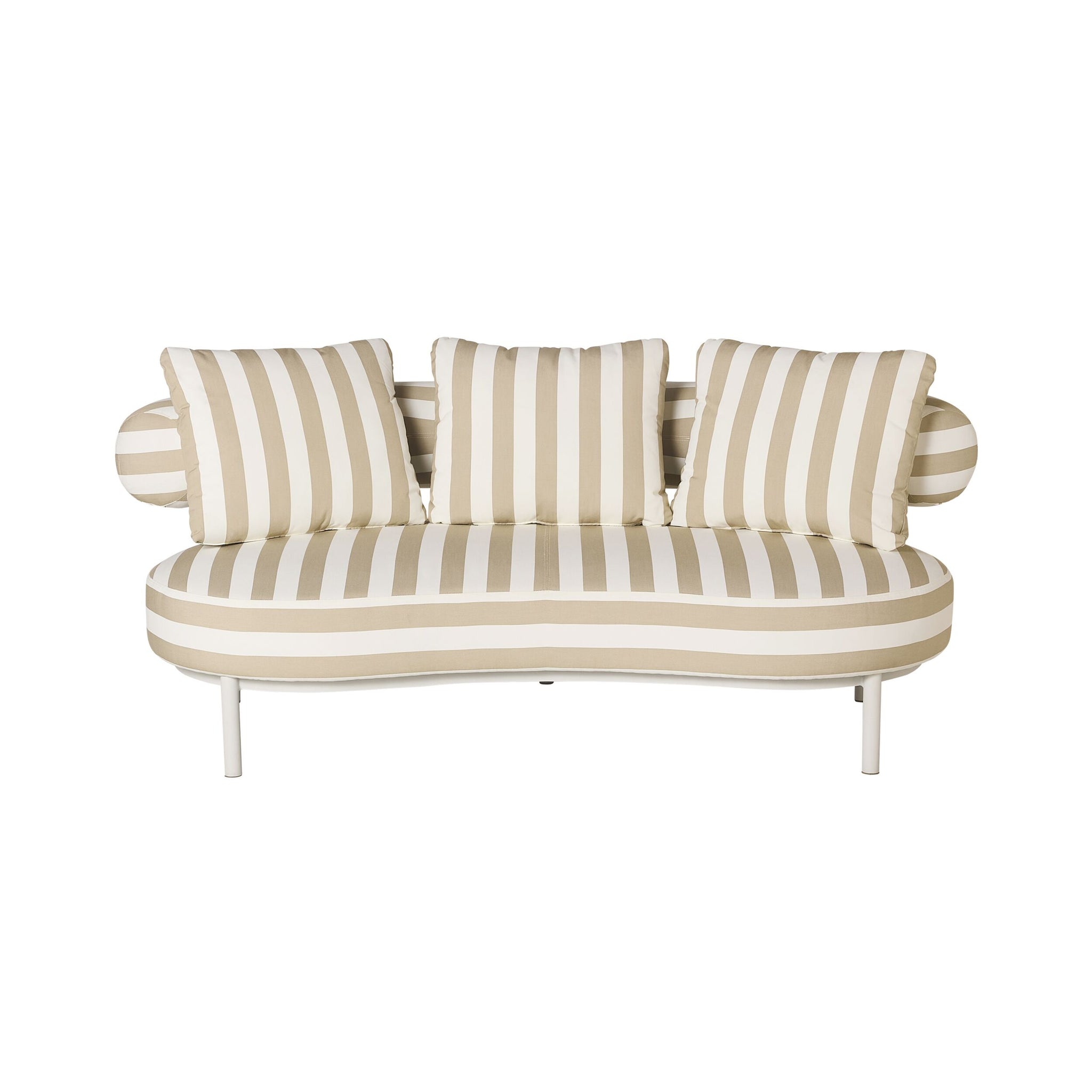 Parri Sofa Taupe Stripe