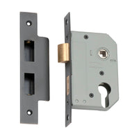 2160 Mortice Lock Euro Antique Copper CTC47.5mm Backset 46mm