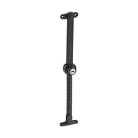 9639 Casement Stay Stainless Steel Telescopic Locking Matte Black L200-295mm