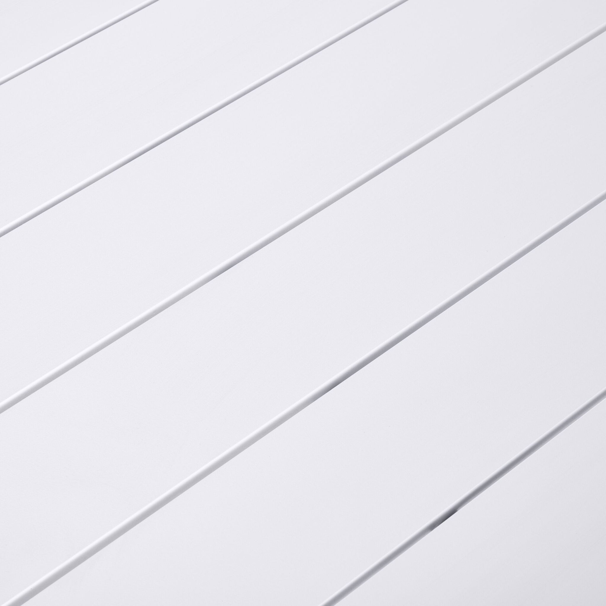 Blake Aluminium Dining Bench 240cm White