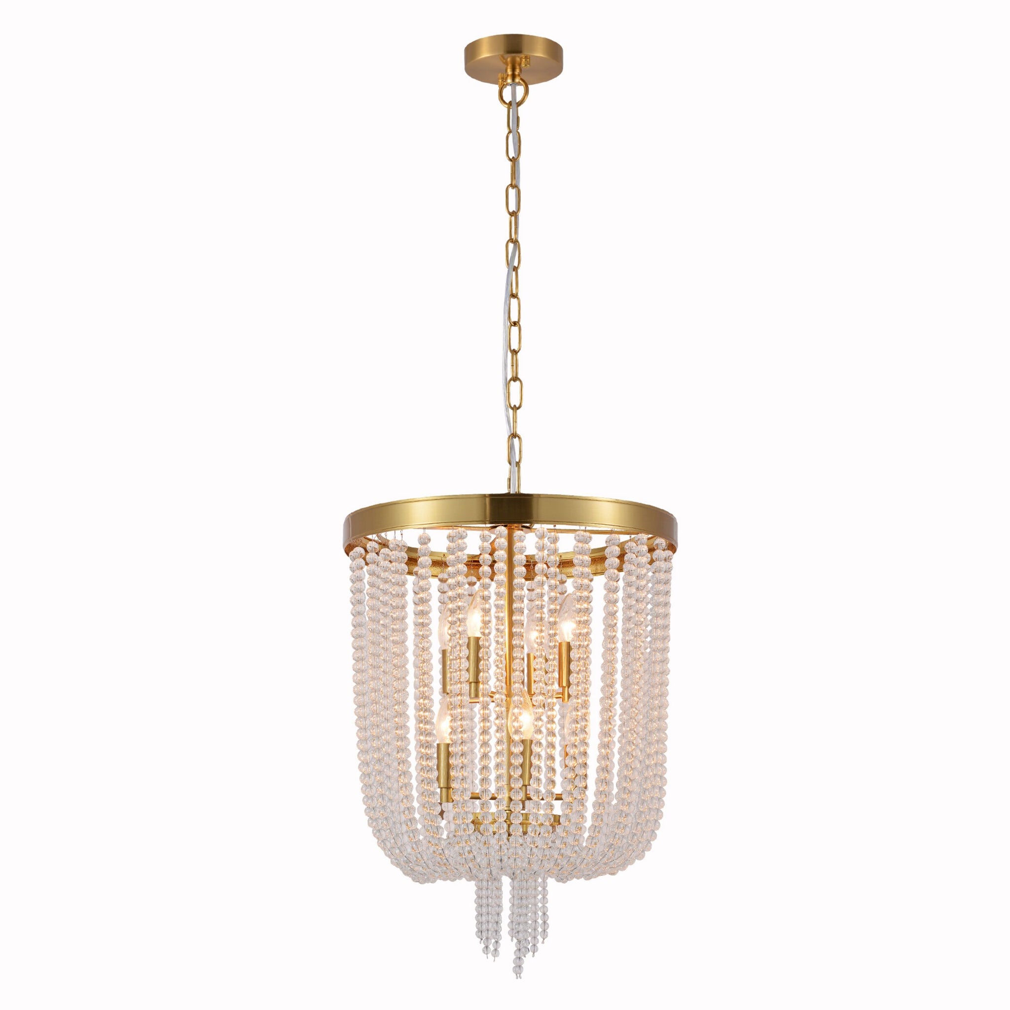 Priscilla 8 Light Chandelier 46cm