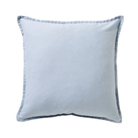 Hamptons French Linen Cushion Dusty Blue 50x50cm