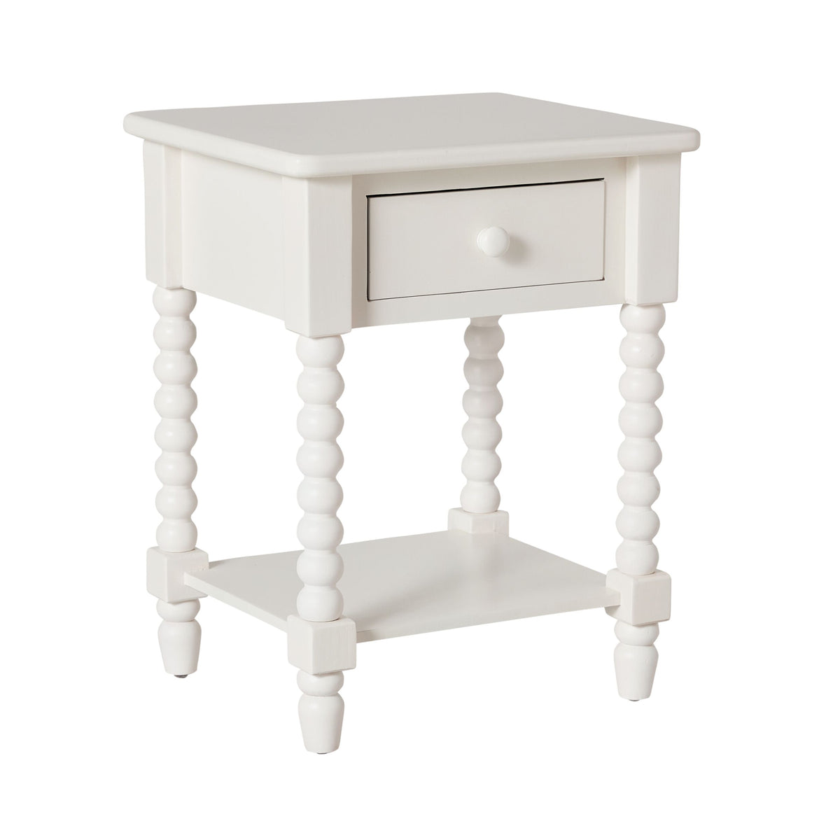 Maisie 1 Drawer Bedside White