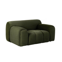 Alexis Velvet Armchair Eucalyptus