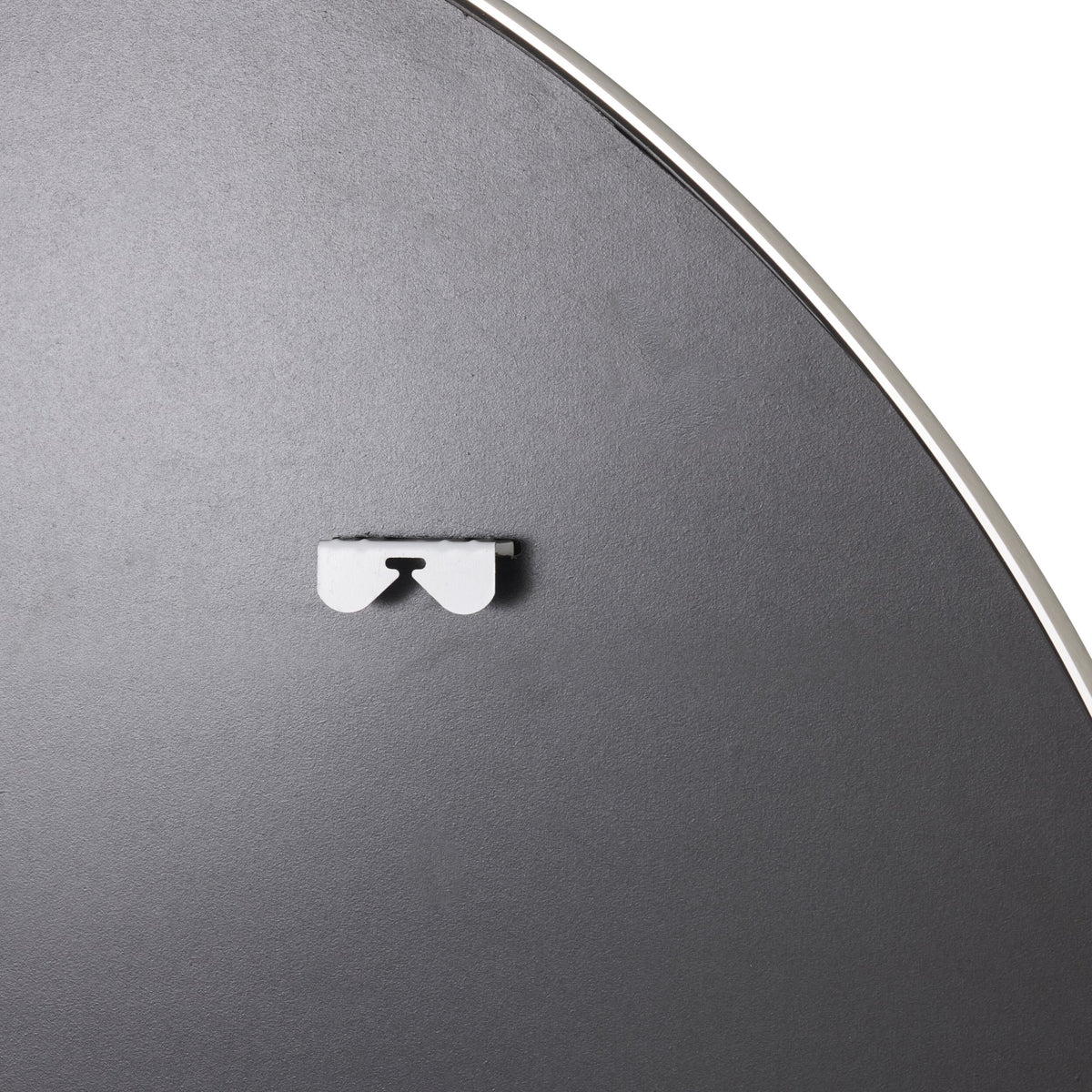 Ovale Arch Mirror 100x150cm Brushed Silver