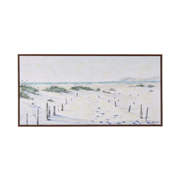 Path To The Sea I Canvas Print 120x60cm