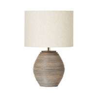 Salma Wooden Table Lamp 36cm