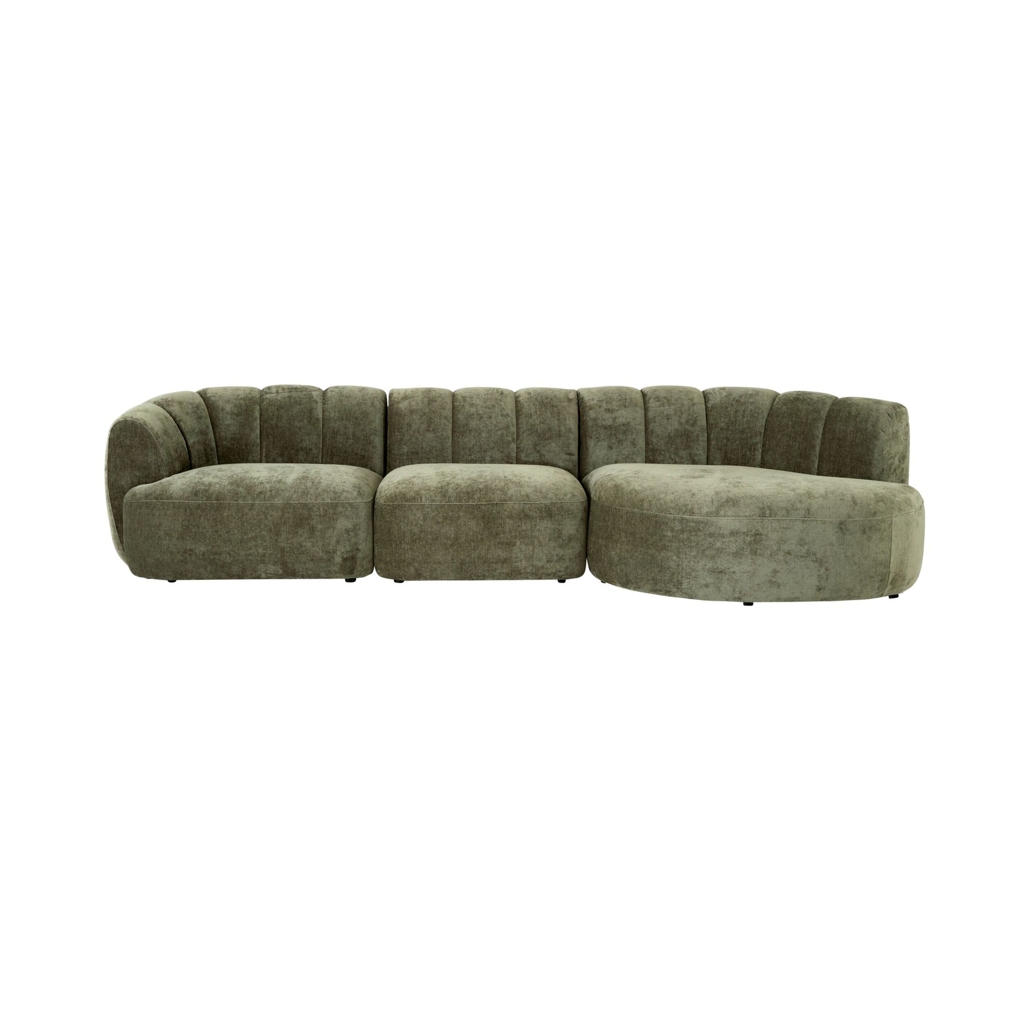 Solstice 3 Seater Sofa Forest Green