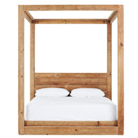 Kalise Reclaimed Timber 4 Poster King Bed