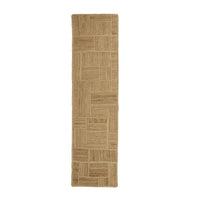 Palma Basket Weave Jute Runner 80x300cm
