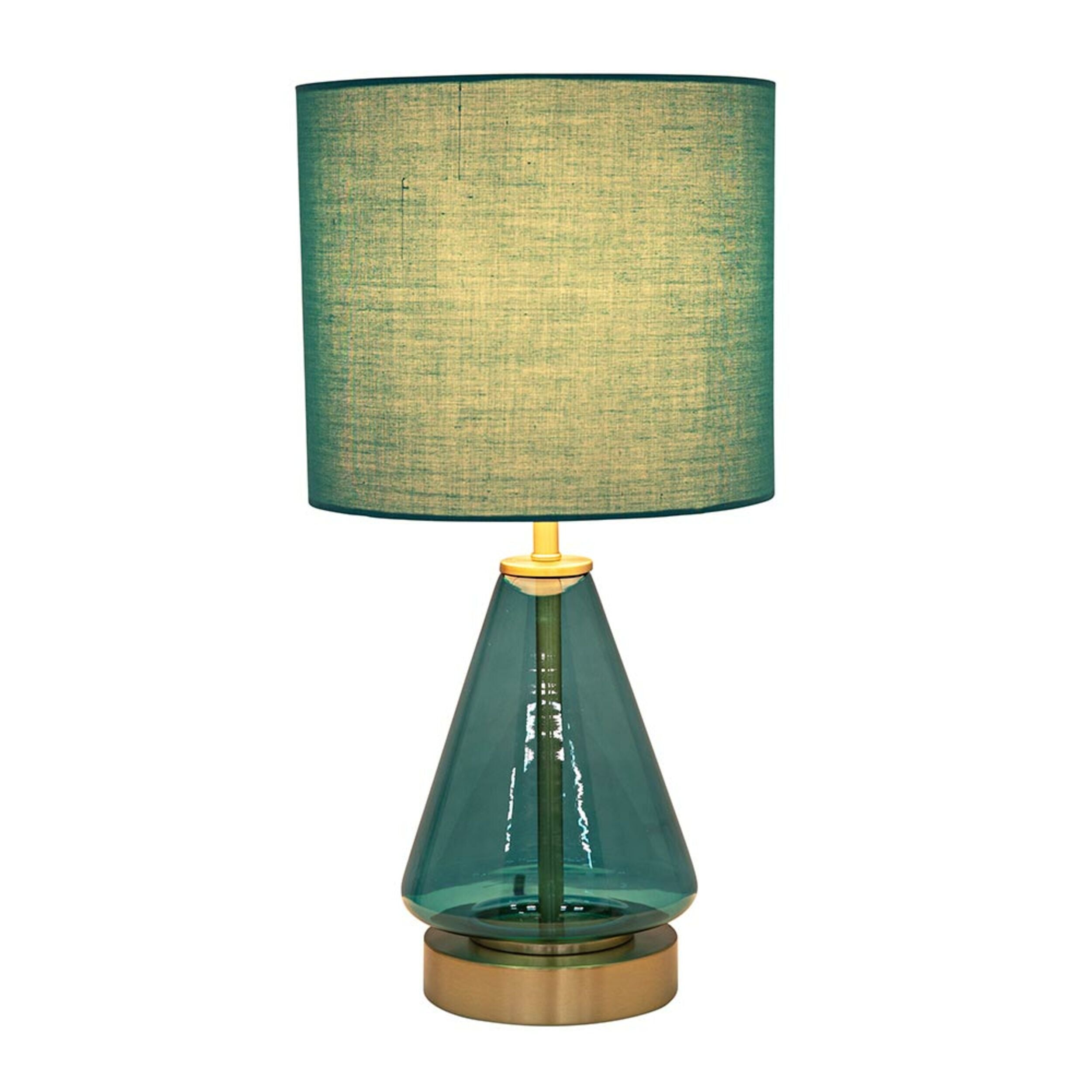 Desk lamp deals green glass