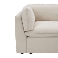 Sora 2 Seater Sofa Ivory