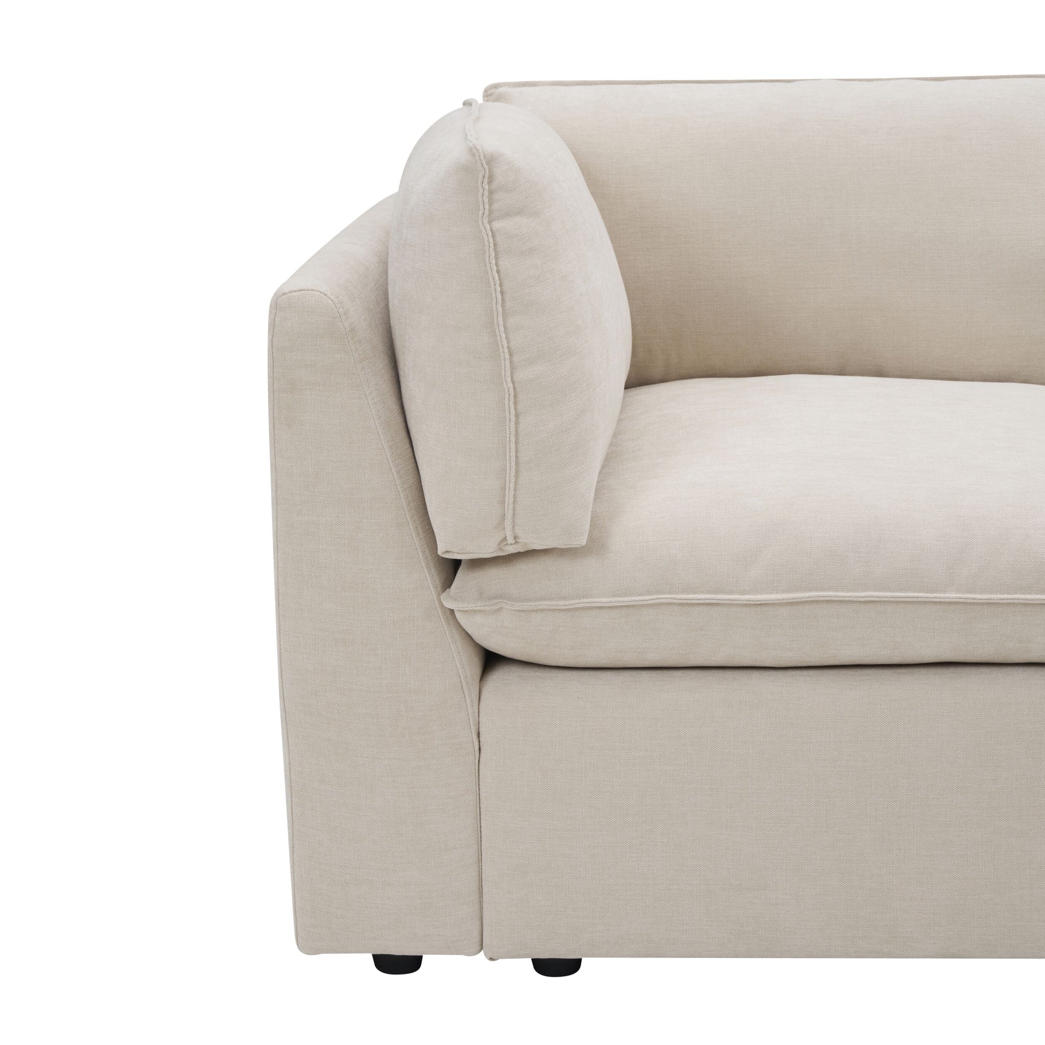 Sora 2 Seater Sofa Ivory