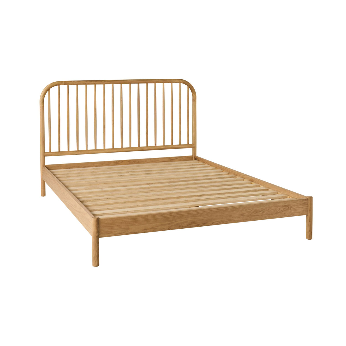 Spintara Queen Bed Light Oak