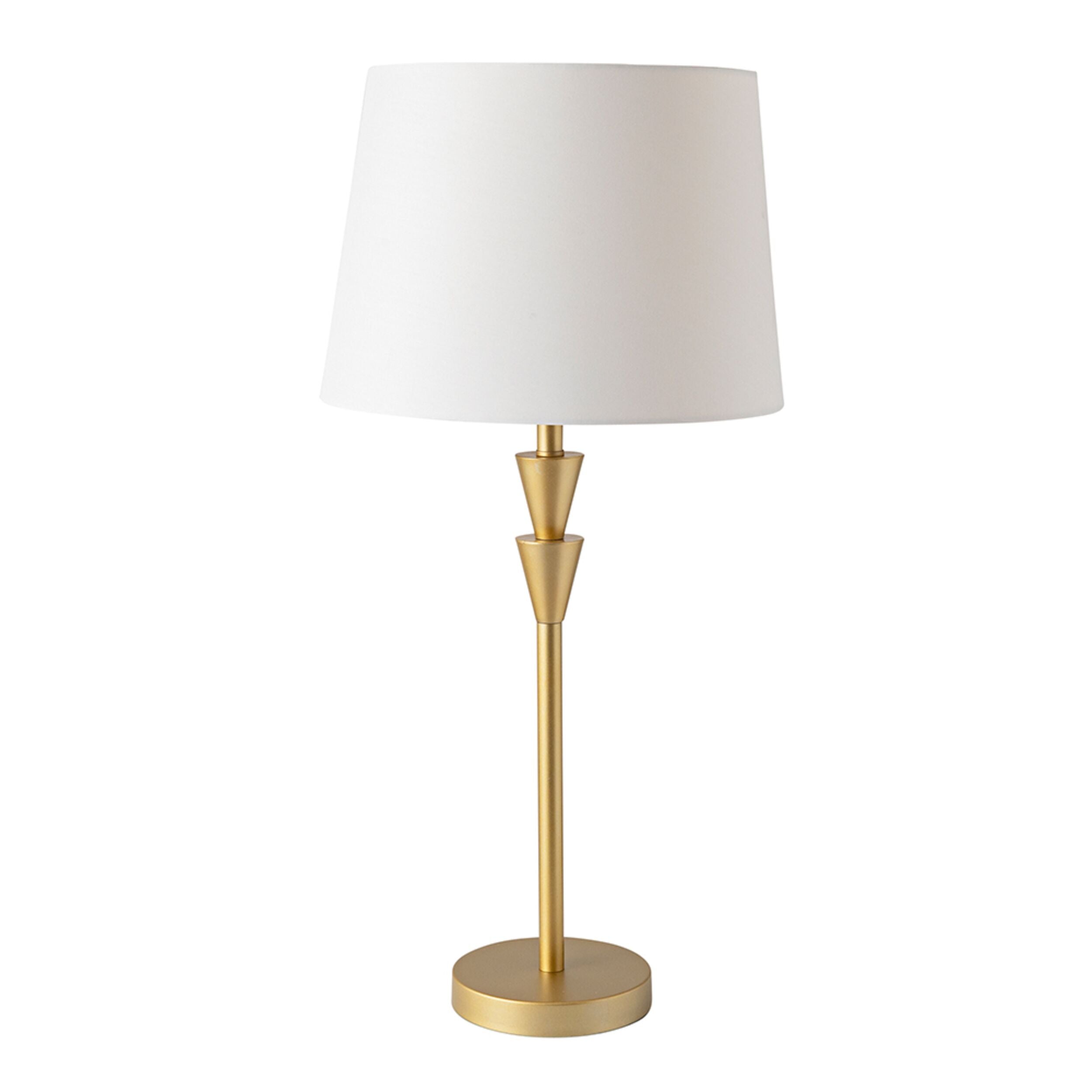 White mid century 2024 table lamp