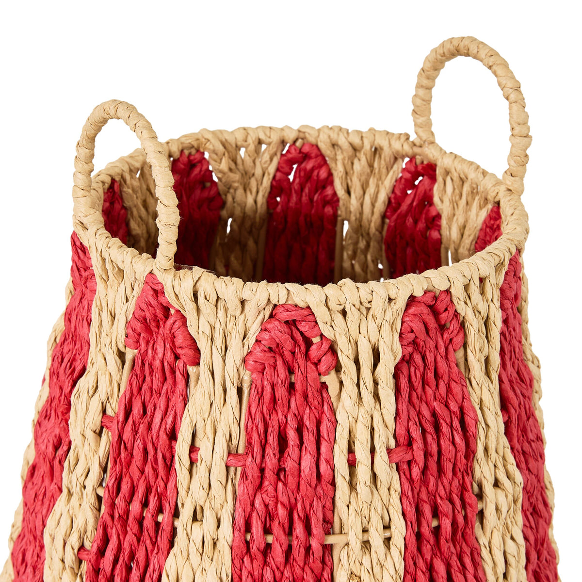 Mistletoe Christmas Storage Basket Tall