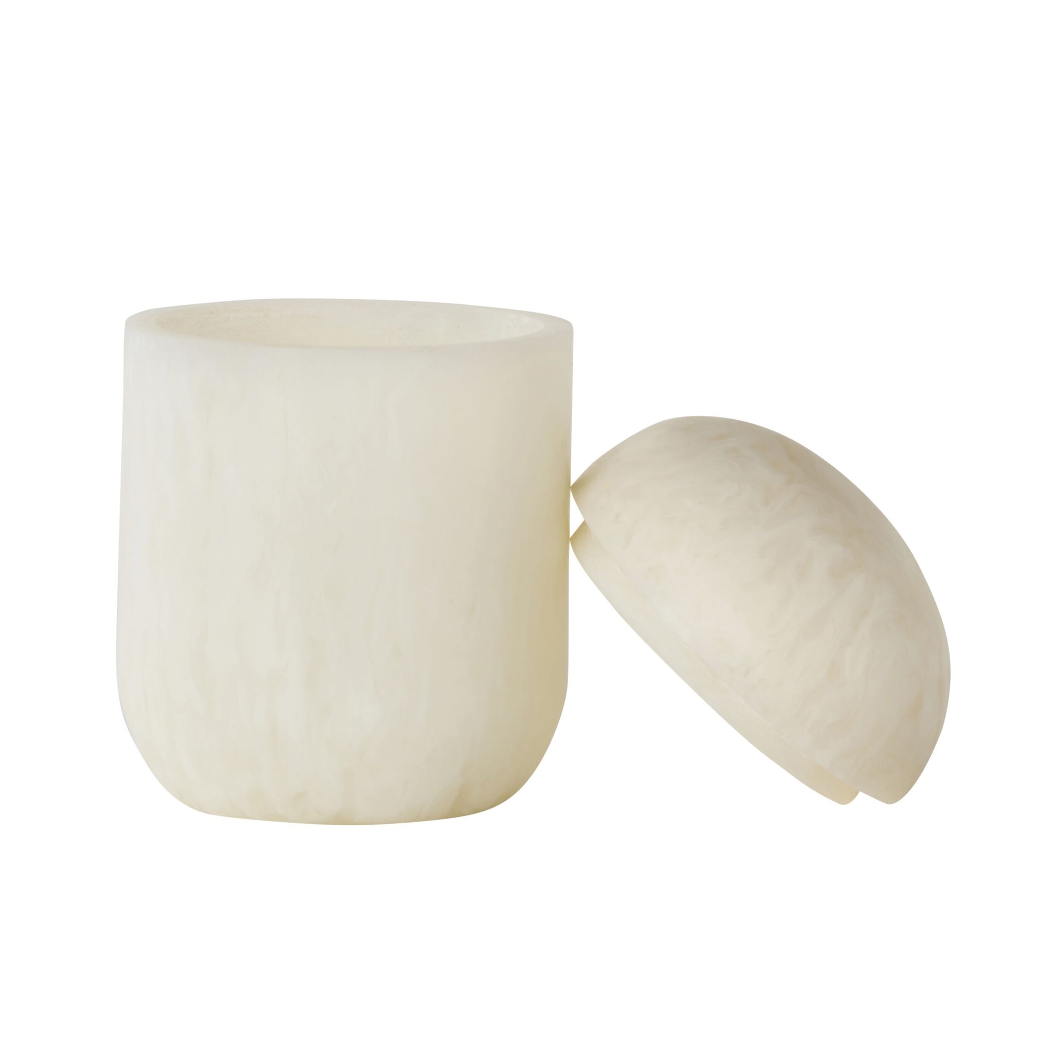 Poppi Bathroom Canister Pearl