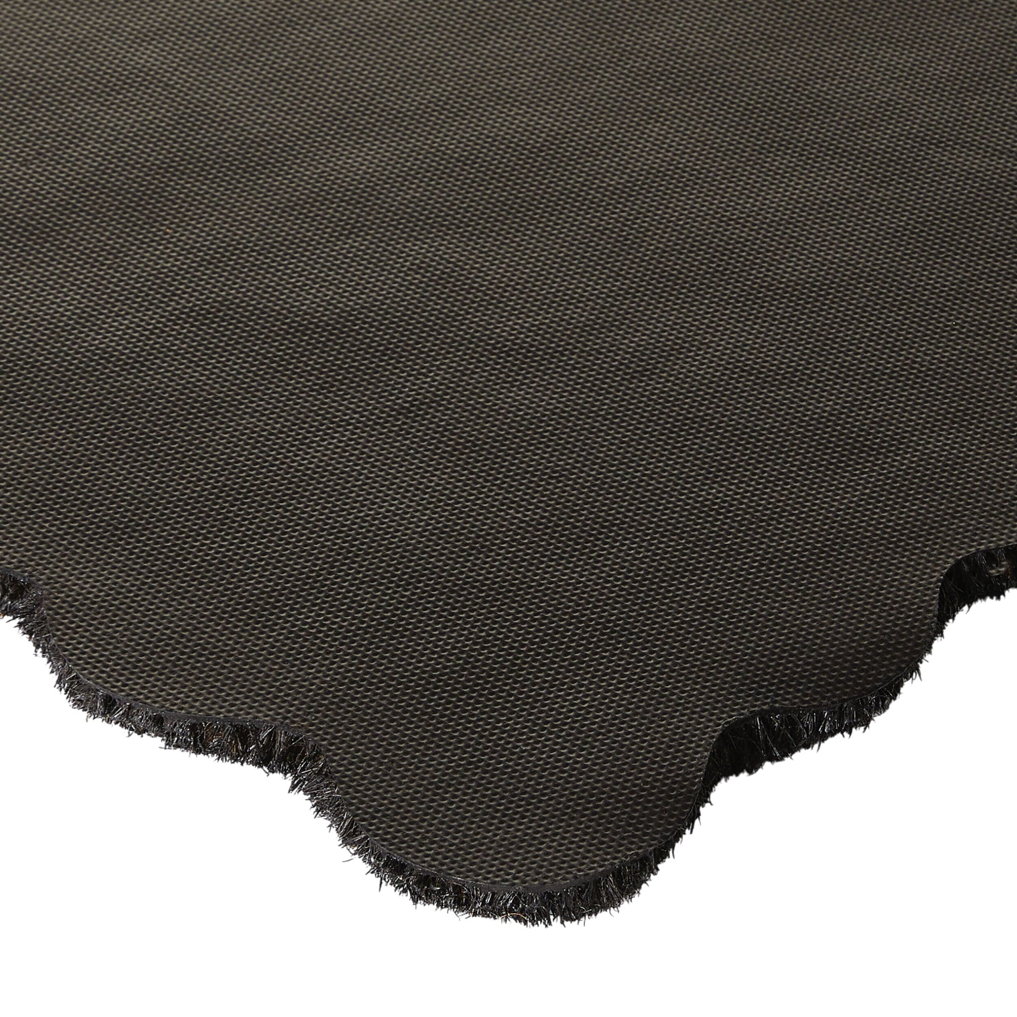 Scalloped Coir Doormat 75x45cm