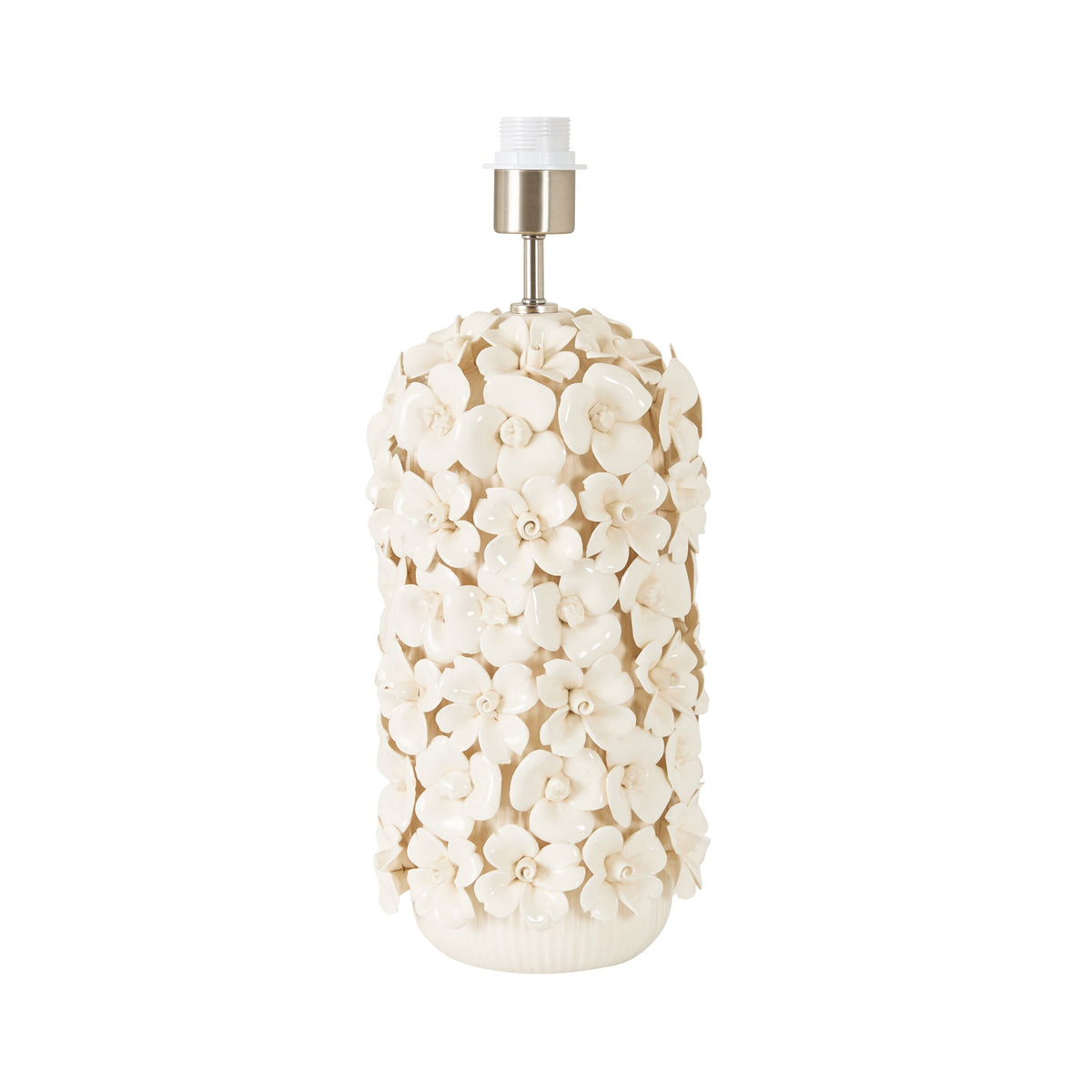 Floria Table Lamp Ivory Base Only 18x35cm