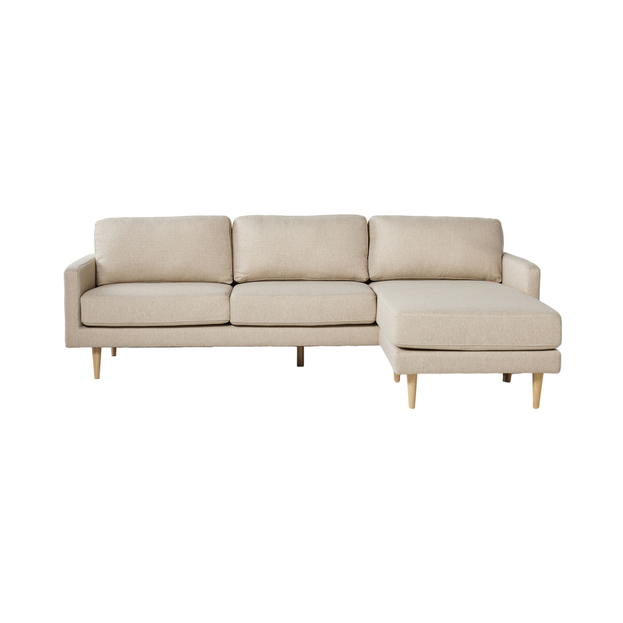 Boden 3 Seater Sofa with Reversible Chaise Amalfi Parchment