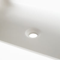 Solid Surface Square Basin 600X400X120mm