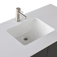 Odin Single Vanity Black Oak 1240mm