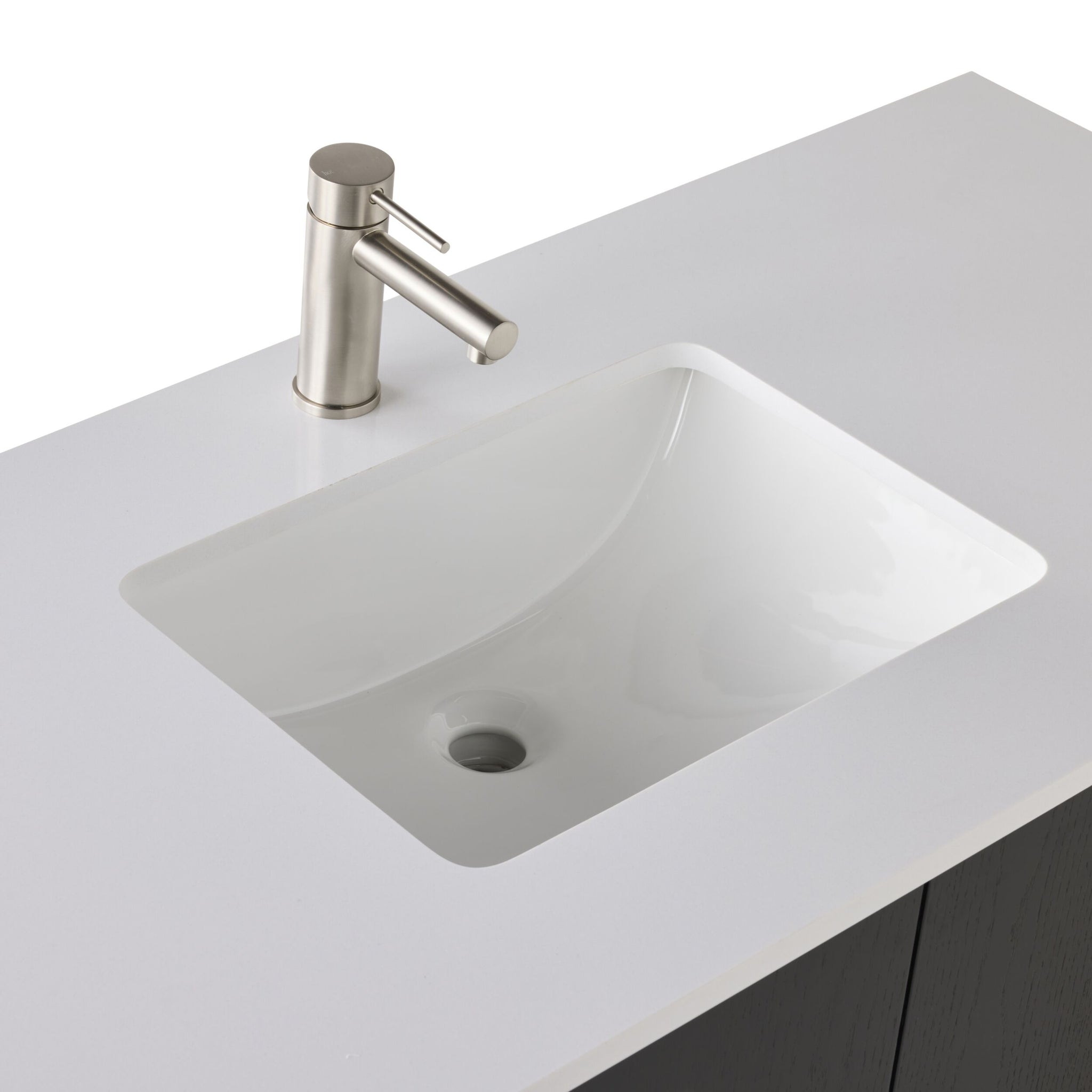 Odin Single Vanity Black Oak 1240mm