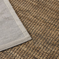 Alhambra Border Jute Rug Walnut 240x300cm