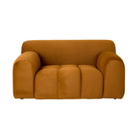Alexis Armchair Velvet Ochre