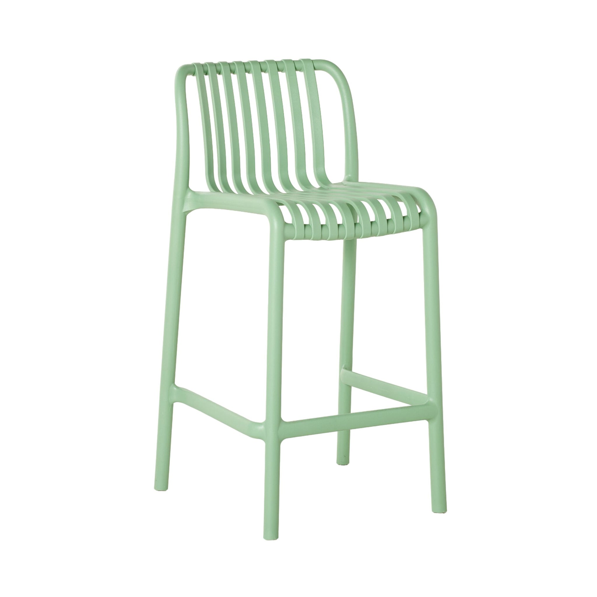 Jesi Bar Stool Leaf Green